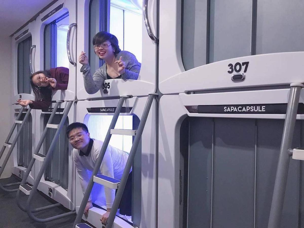 Sapa Capsule Hotel Exterior foto